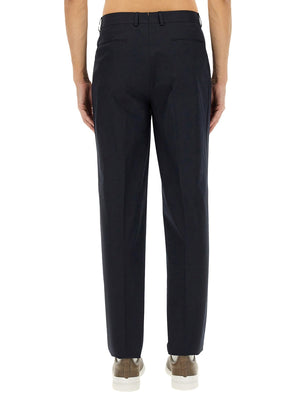 ZEGNA Men's Stretch Cotton Trousers