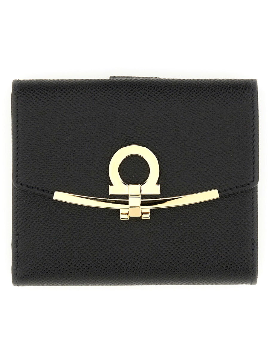 Ferragamo Luxurious Mini Leather Wallet for Her