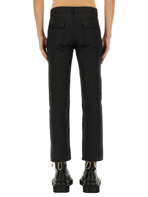 RICK OWENS Linen Trousers for Men - SS25 Collection