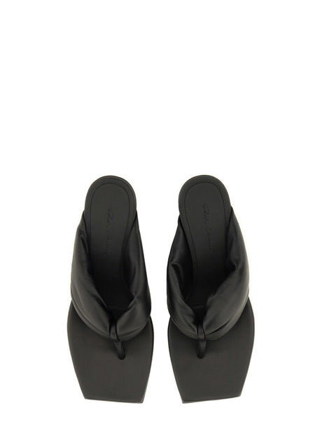 RICK OWENS Lamb Leather Summer Sandals