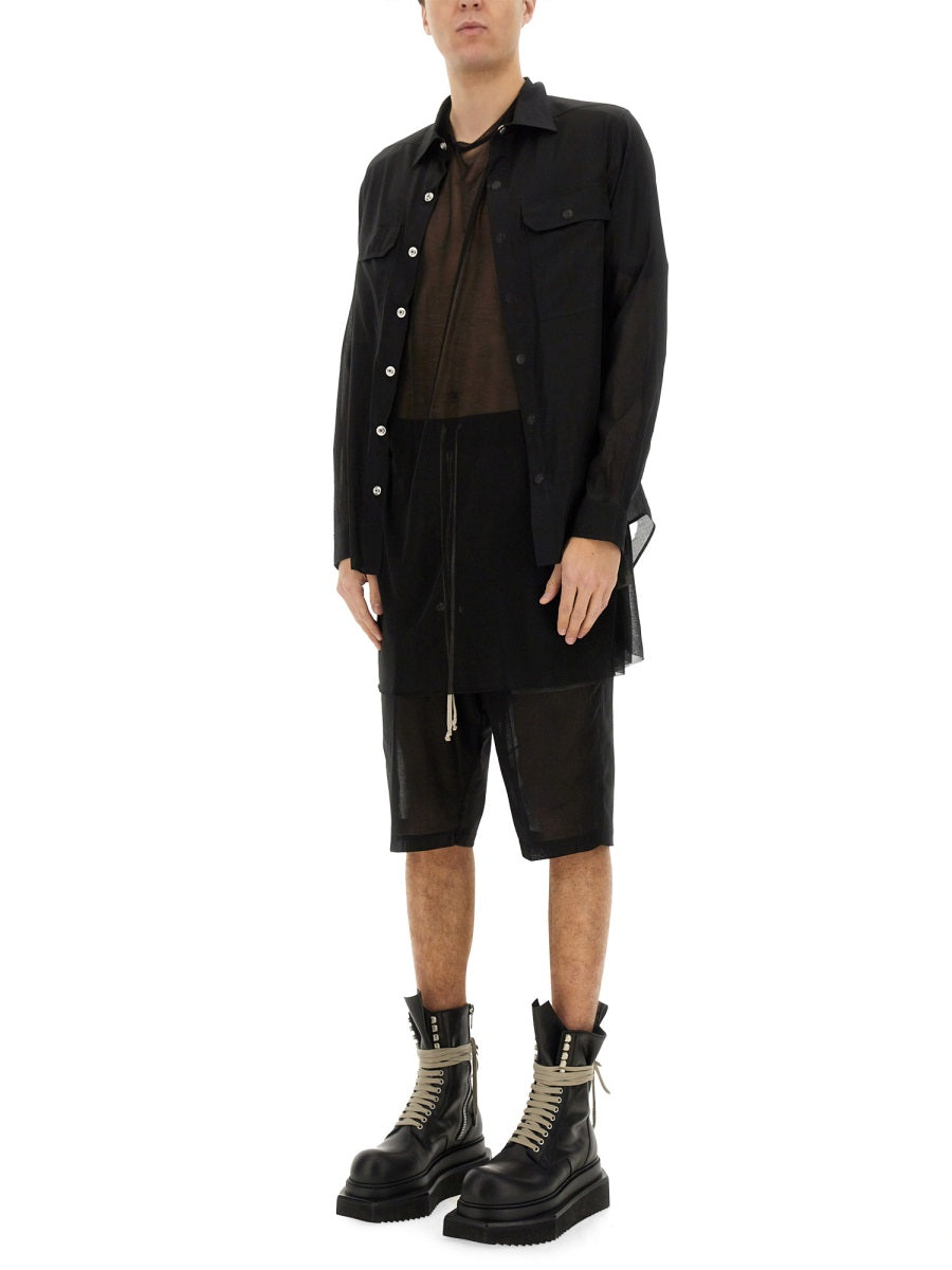 RICK OWENS Classic Oversized Shirt