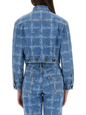 VIVIENNE WESTWOOD Classic Denim Jacket for Women - SS25 Collection