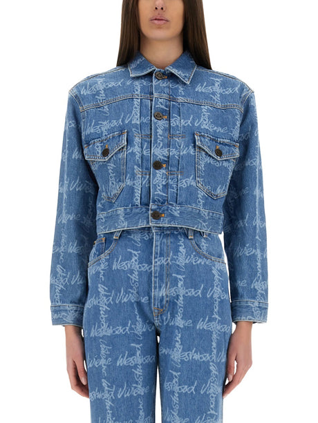 VIVIENNE WESTWOOD Classic Denim Jacket for Women - SS25 Collection