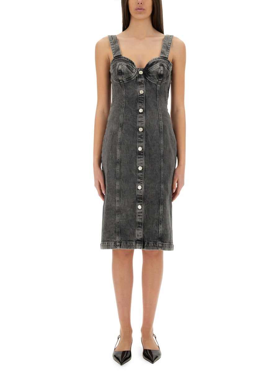 MOSCHINO JEANS Stylish Mini Dress for Women - SS25 Collection