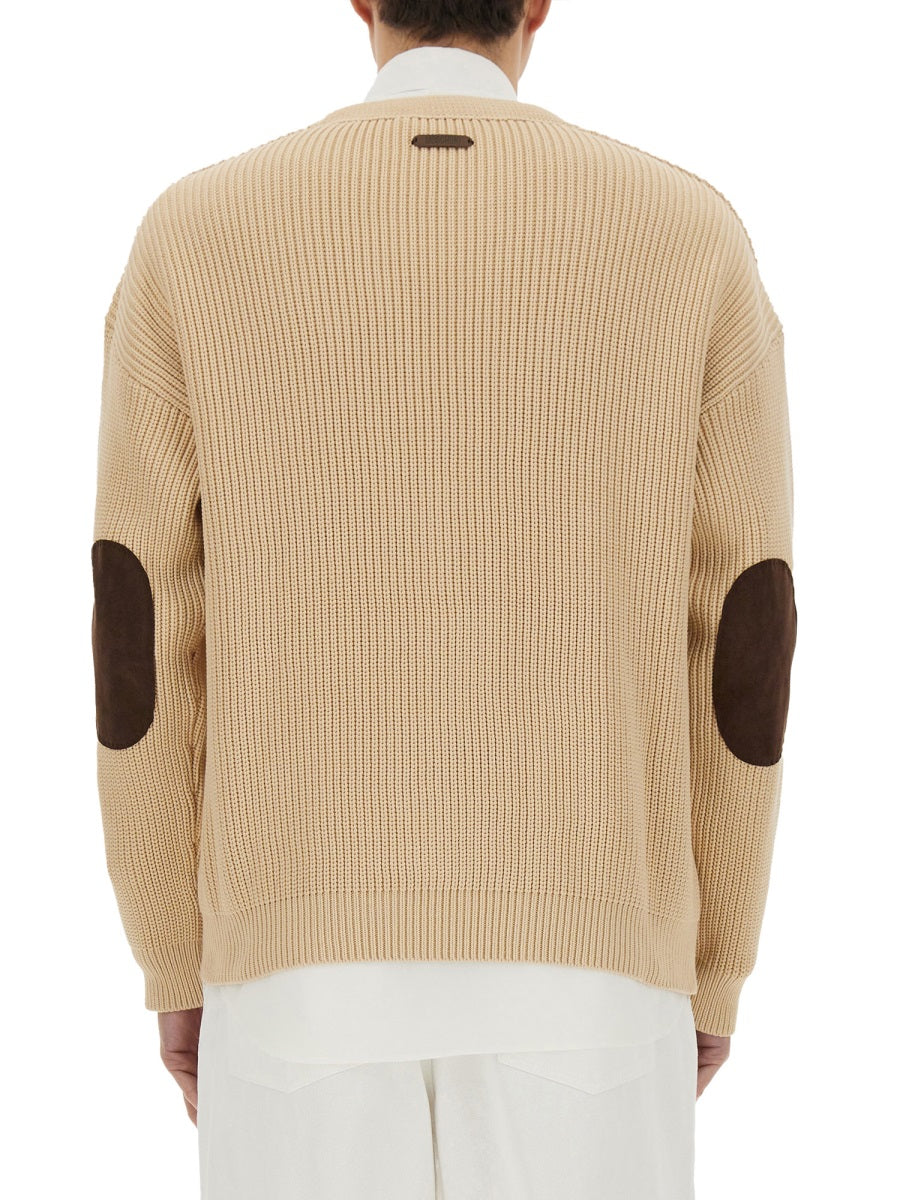 MOSCHINO Comfortable Classic Sweater for Men - SS25 Collection