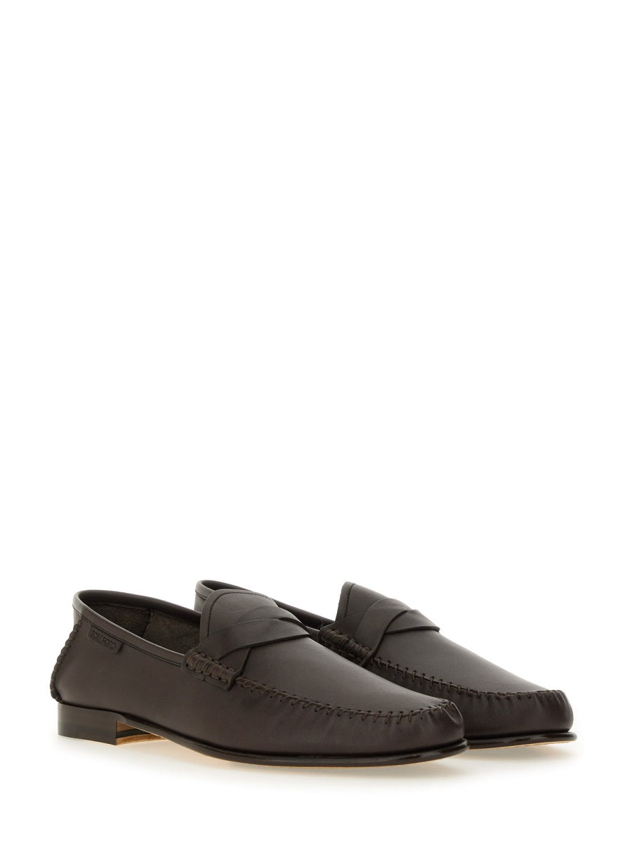 TOM FORD Elegant Leather Loafers for Men - SS25 Collection