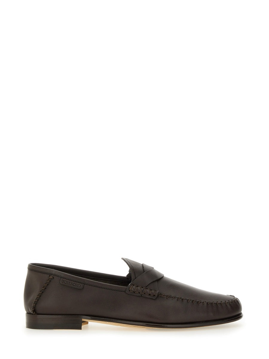 TOM FORD Elegant Leather Loafers for Men - SS25 Collection