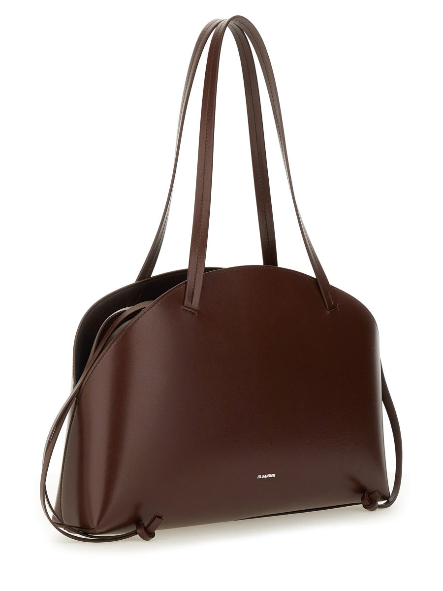 JIL SANDER Elegant Leather Shoulder Bag - SS25