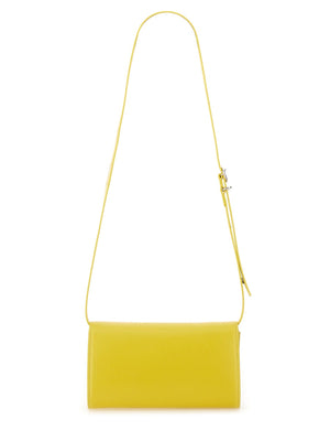 JIL SANDER Mini Leather Crossbody Bag