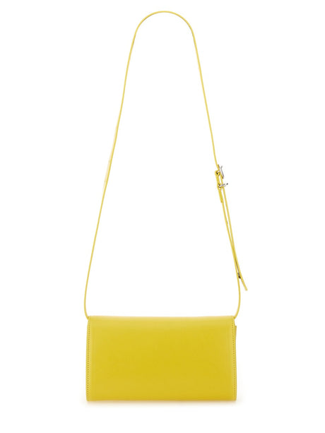 JIL SANDER Mini Leather Crossbody Bag