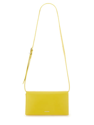 JIL SANDER Mini Leather Crossbody Bag