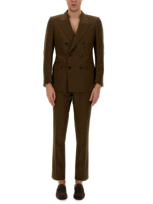 TOM FORD Elegantly Designed Men's Suit Jacket and Trouser Set