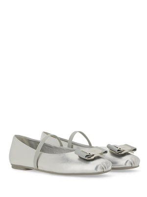 Ferragamo Luxurious Women's Lambskin Flats