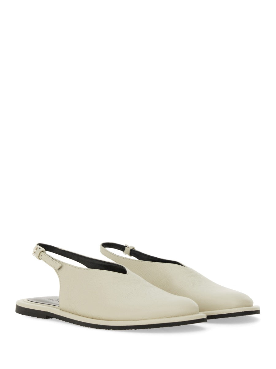 STUDIO NICHOLSON Deerskin Mini Flats for Women - SS25