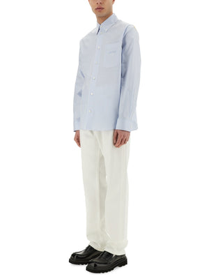 VERSACE Men's Stylish Shirt with Silk Accents - SS25 Collection