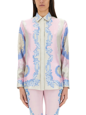 VERSACE Multicolour Women's Mini Shirt for SS25