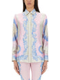 VERSACE Multicolour Women's Mini Shirt for SS25