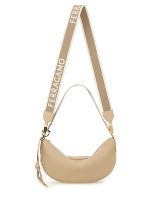 Ferragamo Elegant Mini Leather Shoulder Bag