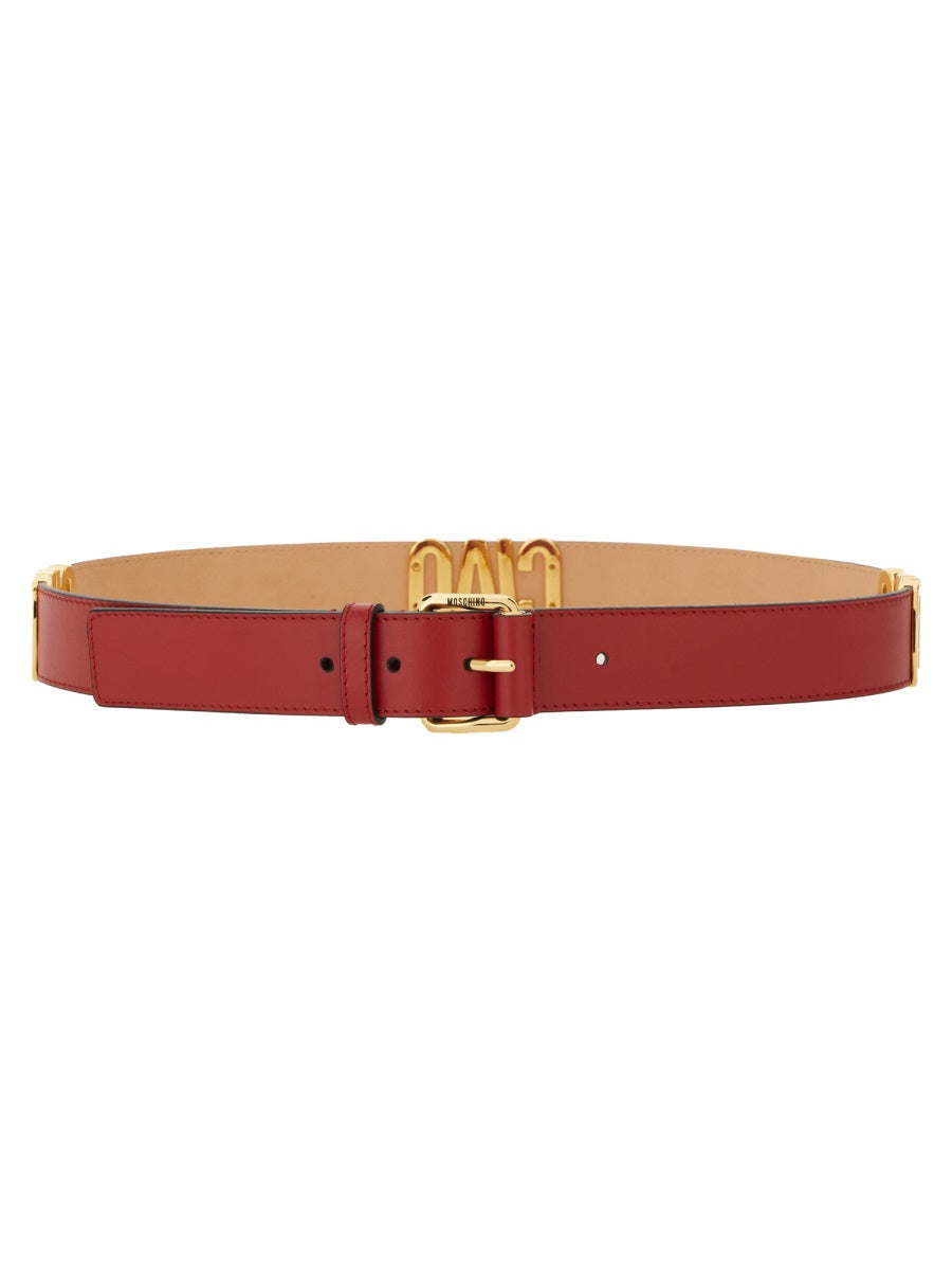 MOSCHINO Mini Leather Belt for Women