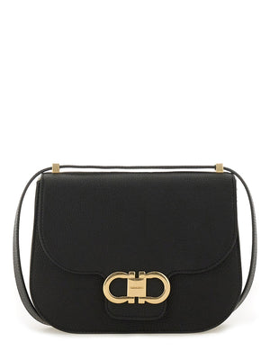 Ferragamo Elegant Leather Shoulder Bag