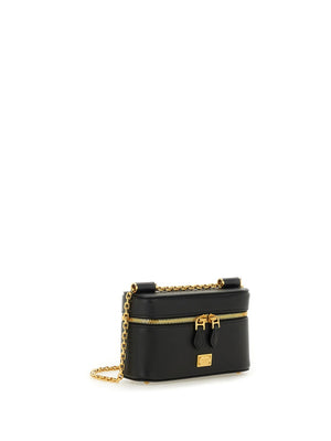 DOLCE & GABBANA Elegant Leather Shoulder Bag