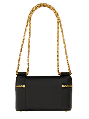 DOLCE & GABBANA Elegant Leather Shoulder Bag