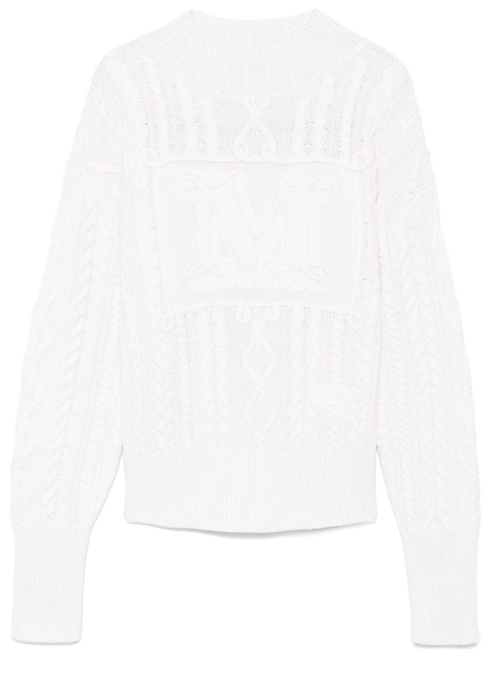 MAX MARA Wool and Cashmere Crewneck Jumper