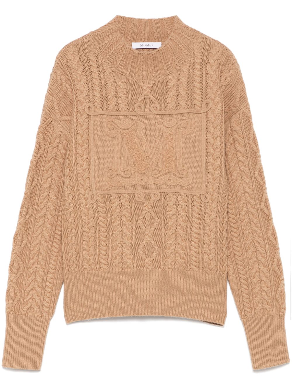 MAX MARA Wool and Cashmere Crewneck Jumper