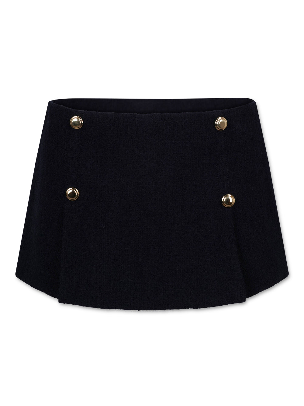 MIUMIU Chic Mini Tweed Skirt for Men