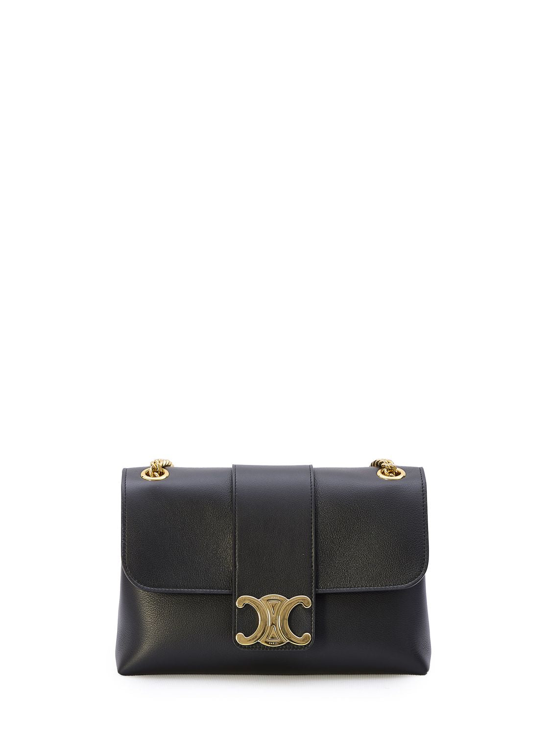 CELINE Victorie Medium Handbag in Supple Calfskin