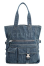 CELINE Dark Union Denim Tote Handbag - 27.5 cm x 39 cm