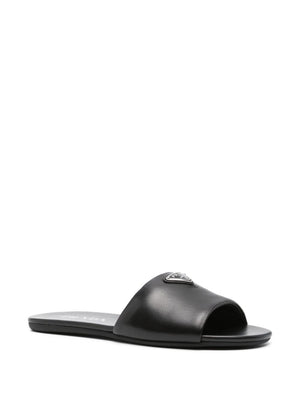 PRADA Men's Mini Slide Sandals - Calf Leather