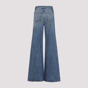 KHAITE Dane High-Waisted Denim Jeans - SS25