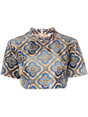 ETRO Fashionable Cropped Top for Women - Mini Fit