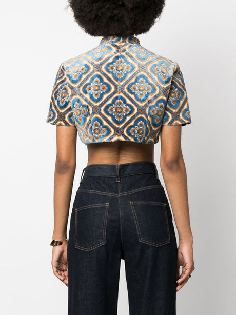 ETRO Fashionable Cropped Top for Women - Mini Fit