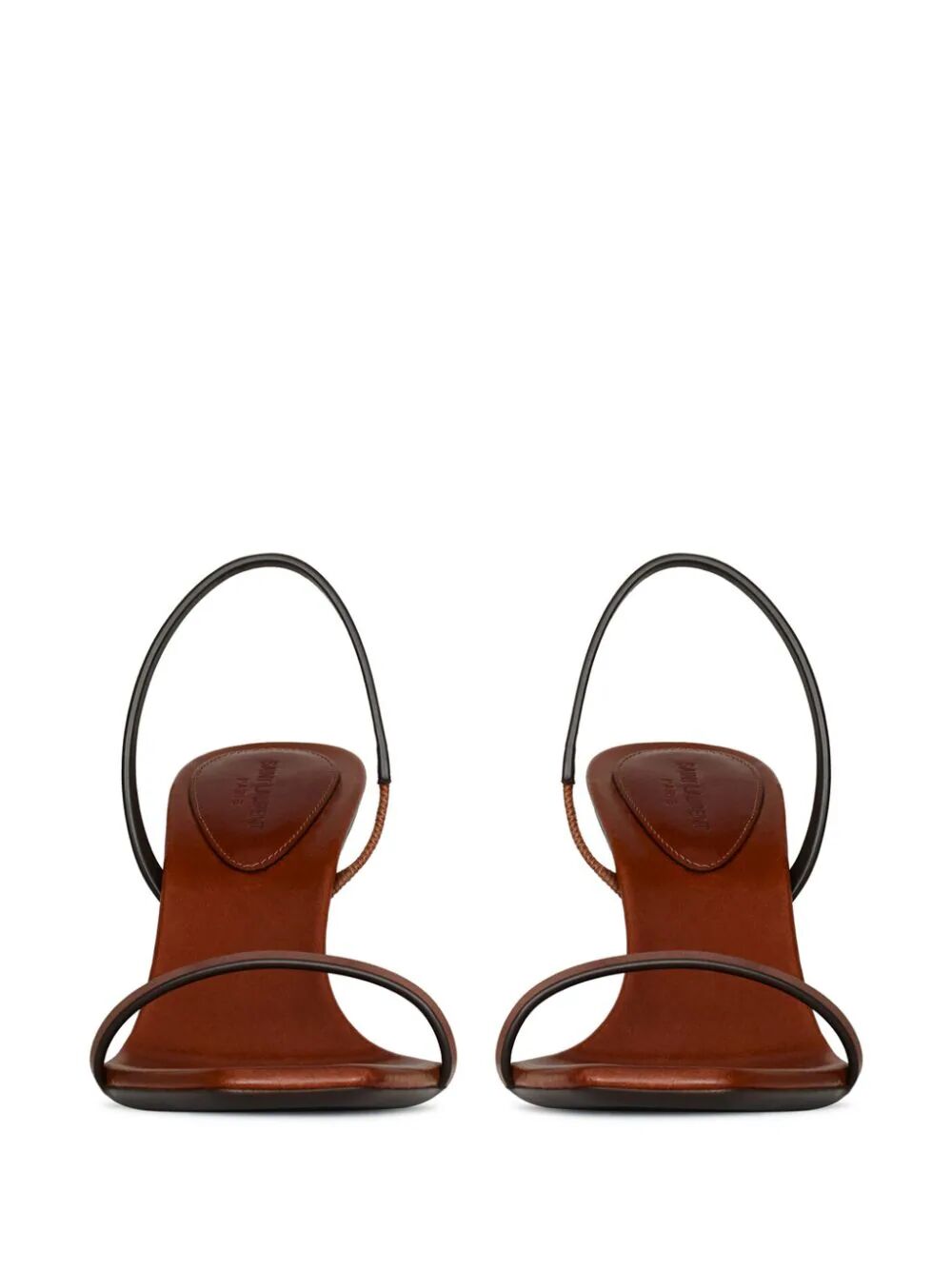 SAINT LAURENT PARIS Men's Leather Sandals - OPYUM 85 Design