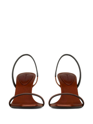 SAINT LAURENT PARIS Men's Leather Sandals - OPYUM 85 Design