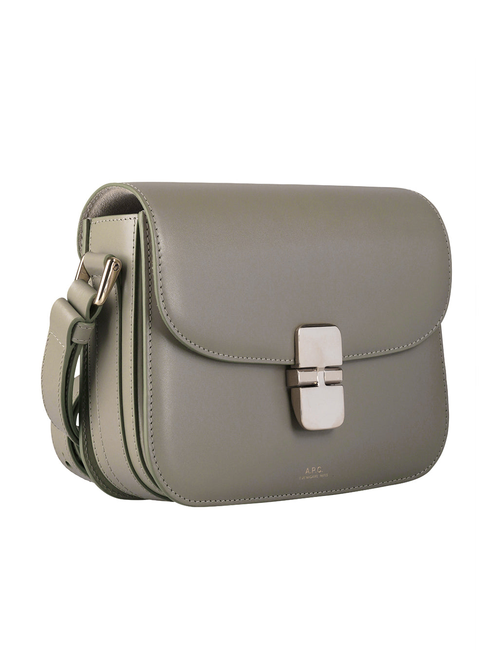 A.P.C. Grace Mini Leather Handbag - 21 x 17 x 5 cm