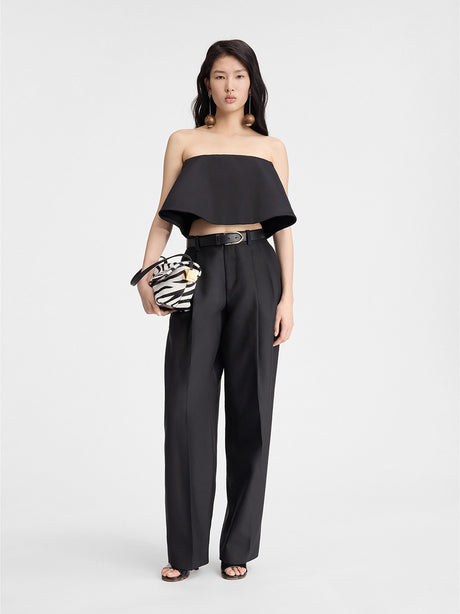 JACQUEMUS Mid-Rise Loose Fit Pants