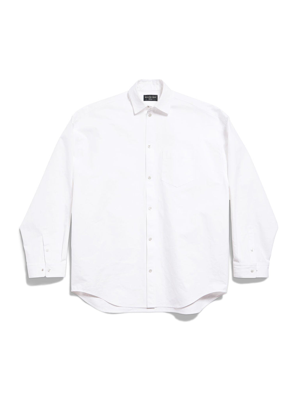 BALENCIAGA Men's Oversized Cotton Shirt