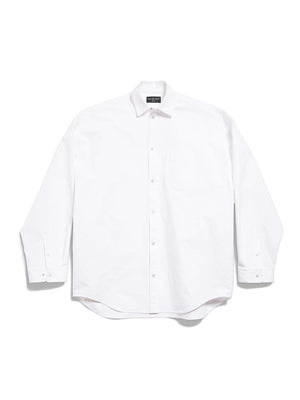 BALENCIAGA Men's Oversized Cotton Shirt