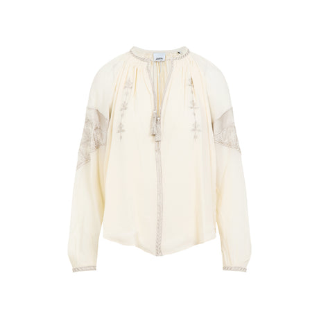 ISABEL MARANT Men's Silk Blouse - SS25 Collection