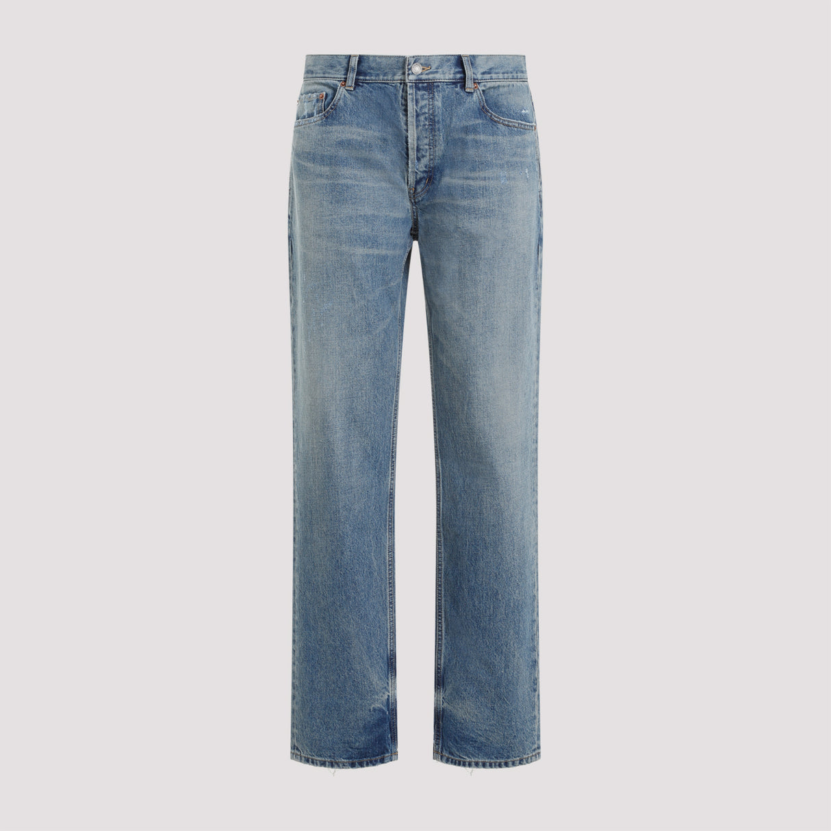 SAINT LAURENT Relaxed Straight Jeans for a Timeless Look