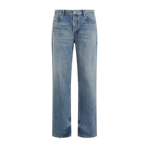 SAINT LAURENT Relaxed Straight Jeans for a Timeless Look