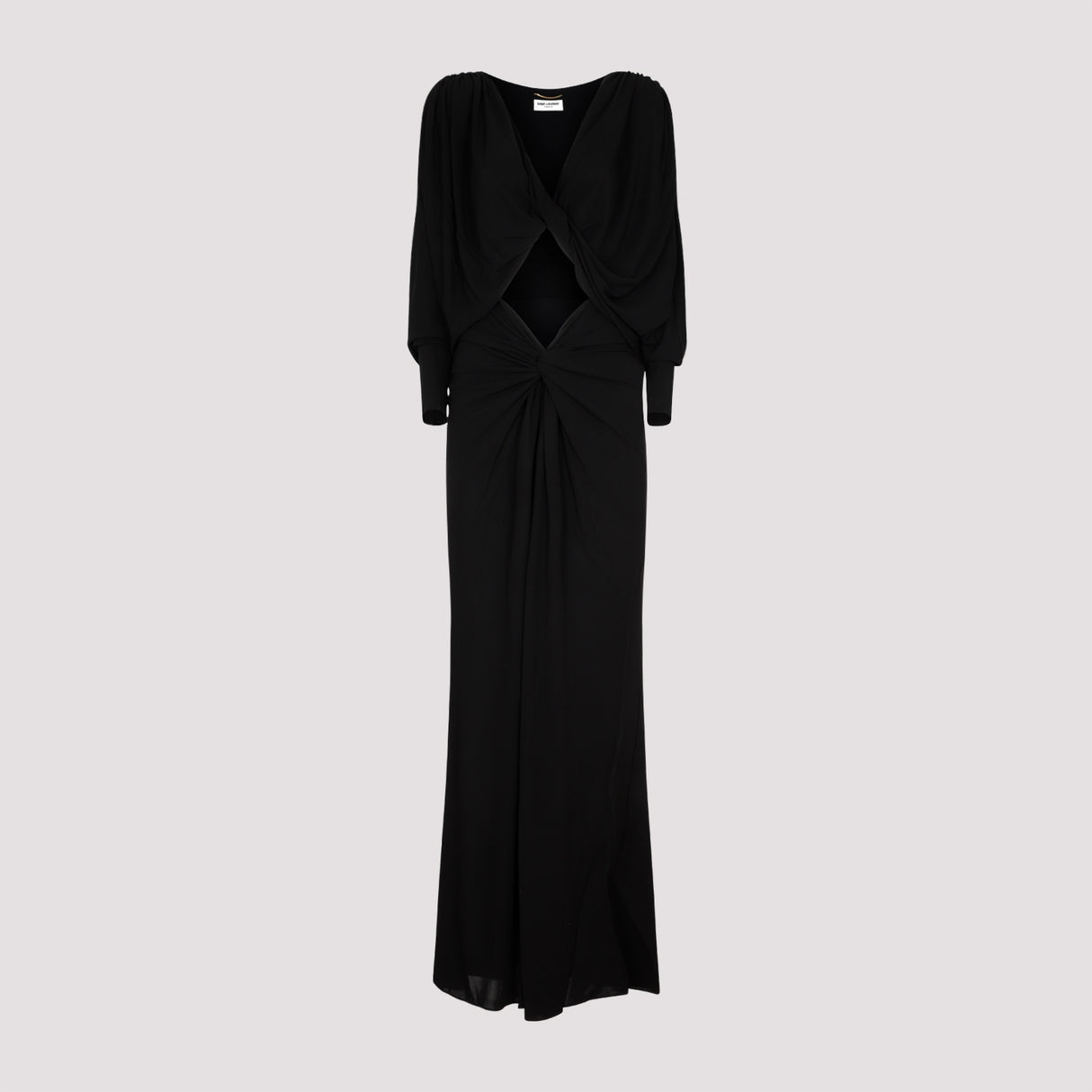 SAINT LAURENT Long Cut Out Dress for Effortless Elegance