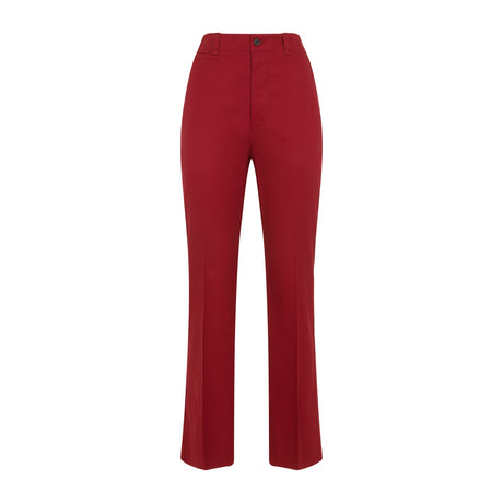 SAINT LAURENT Cotton Pants for Every Occasion - Regular & Straight Leg