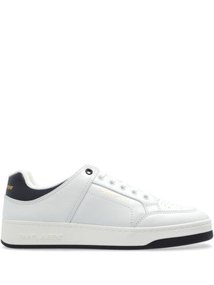 SAINT LAURENT PARIS Chic Low Top Leather Sneakers for Women