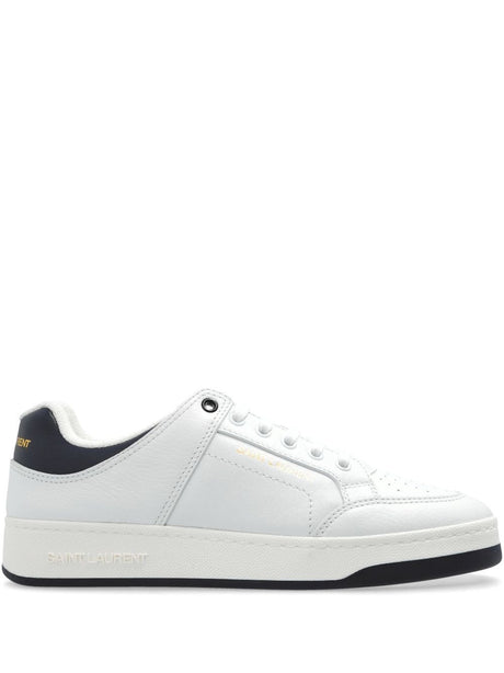 SAINT LAURENT PARIS Chic Low Top Leather Sneakers for Women