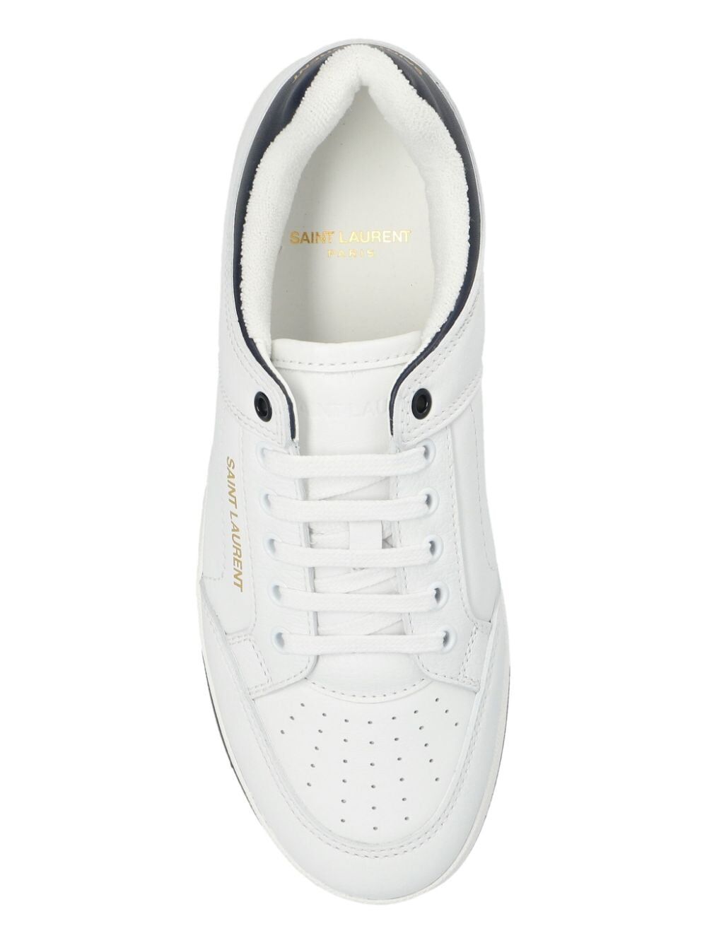 SAINT LAURENT PARIS Chic Low Top Leather Sneakers for Women