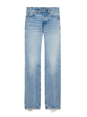 SAINT LAURENT PARIS Men's Low-Rise Denim Jeans